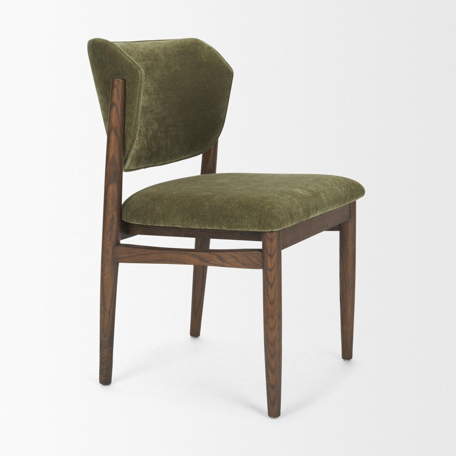 Mercana Cline Curved Back Dining Side Chair
