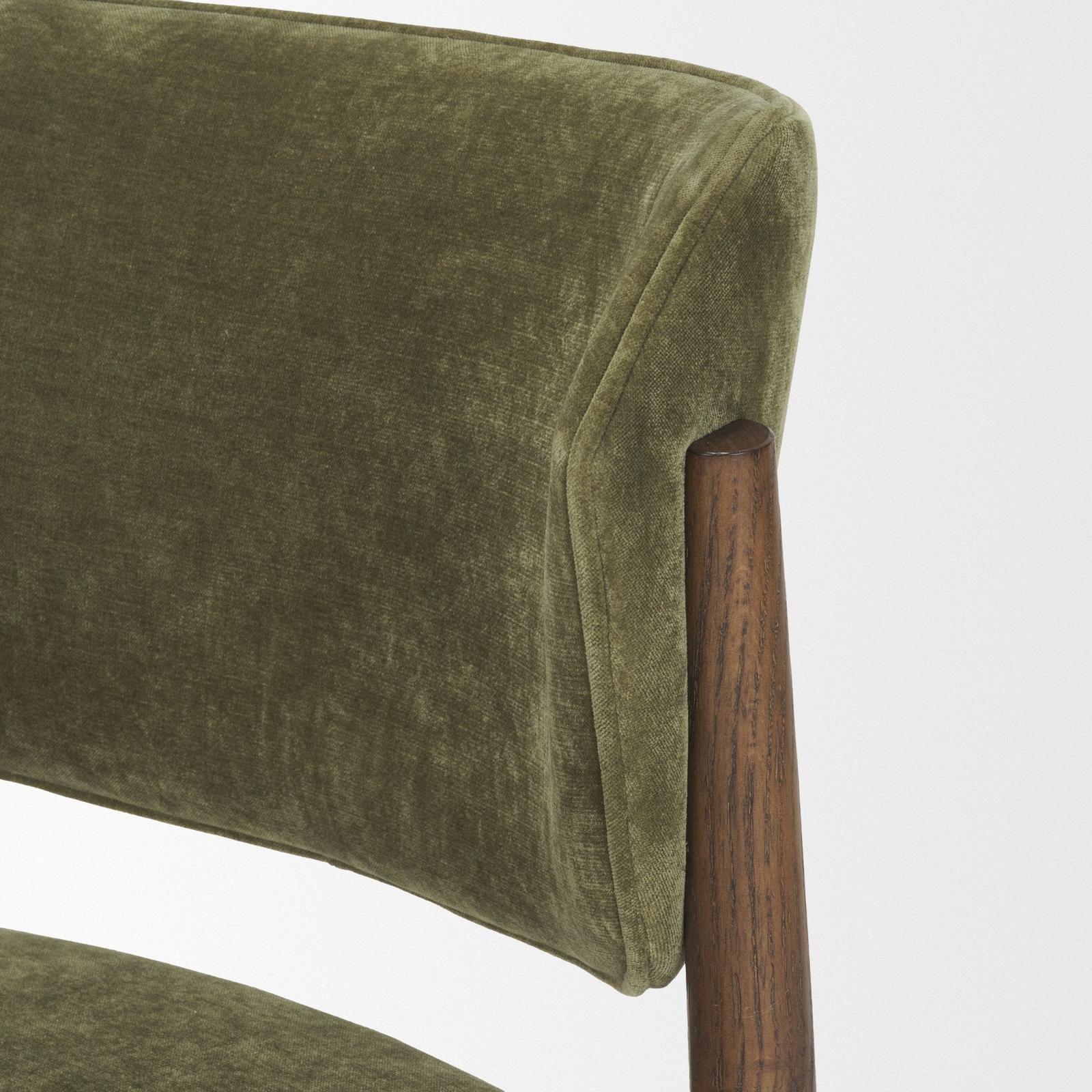 Mercana Cline Curved Back Dining Side Chair
