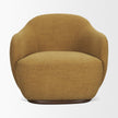 Mercana Hudson Fabric Upholstered Swivel Chair