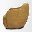 Mercana Hudson Fabric Upholstered Swivel Chair