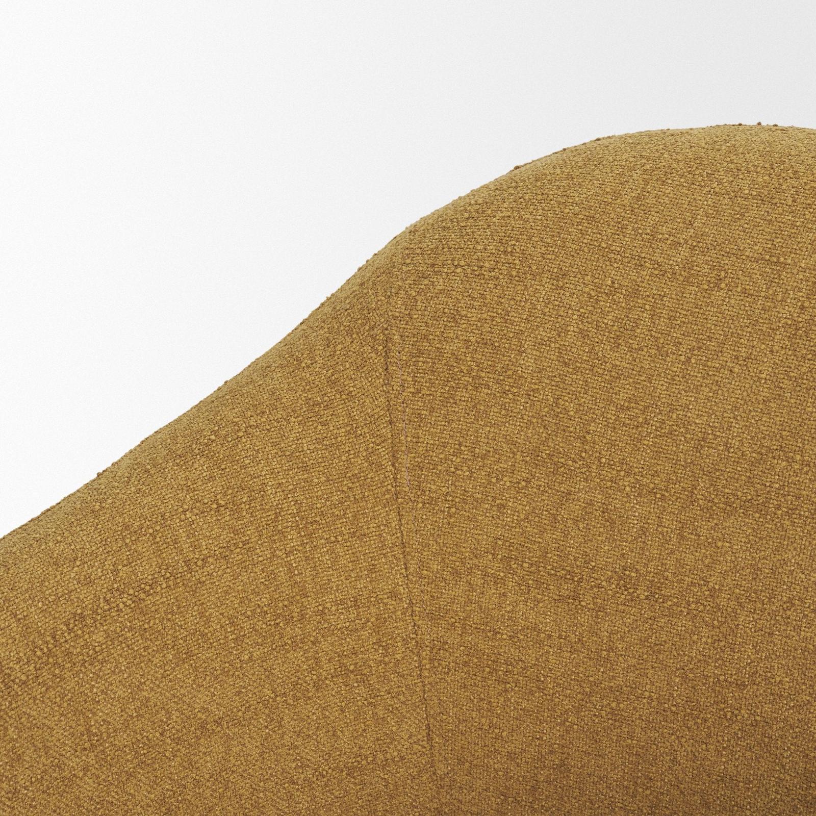 Mercana Hudson Fabric Upholstered Swivel Chair