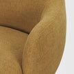 Mercana Hudson Fabric Upholstered Swivel Chair