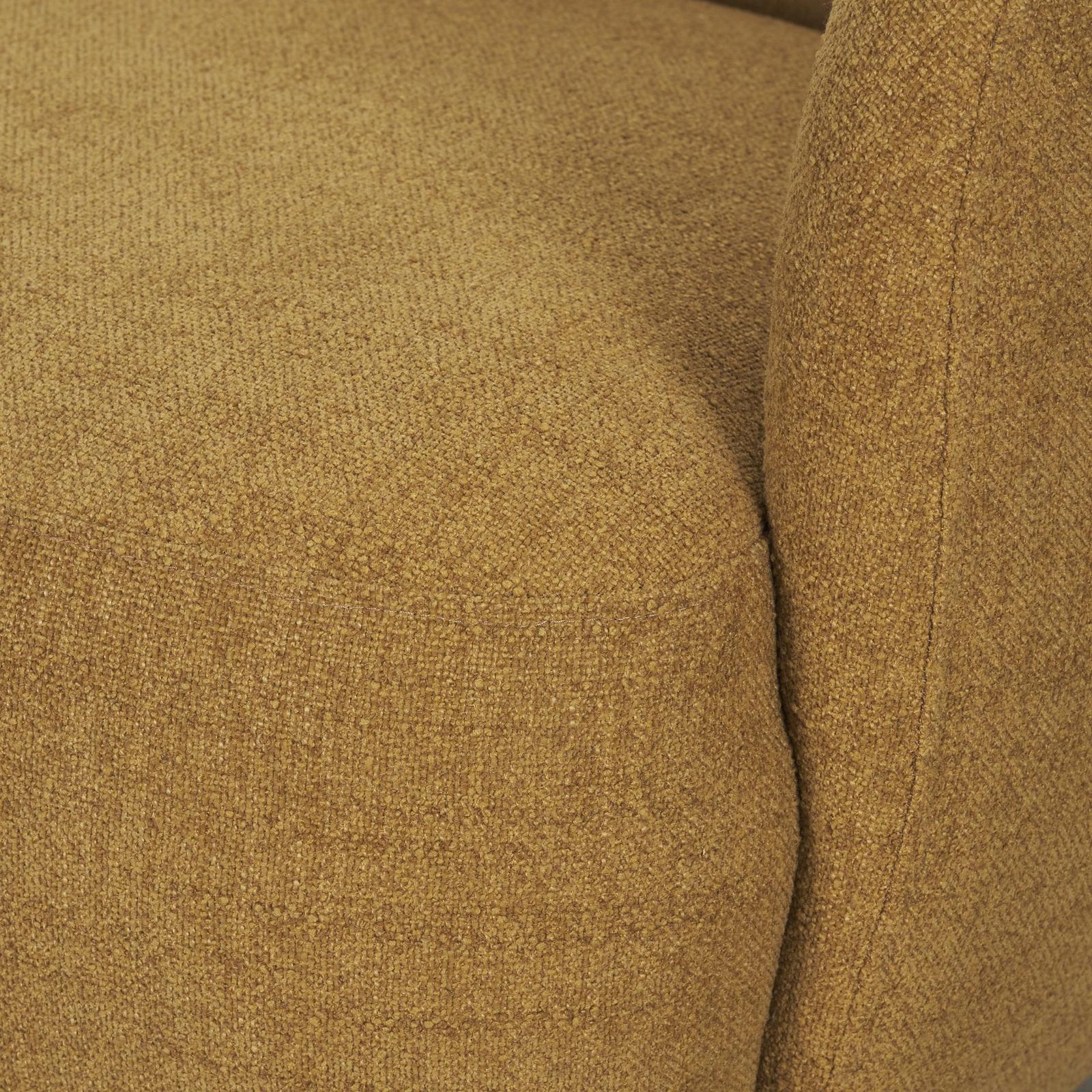 Mercana Hudson Fabric Upholstered Swivel Chair