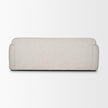 Mercana Saga Cream Fabric 3 Seater Sofa
