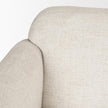 Mercana Saga Cream Fabric 3 Seater Sofa