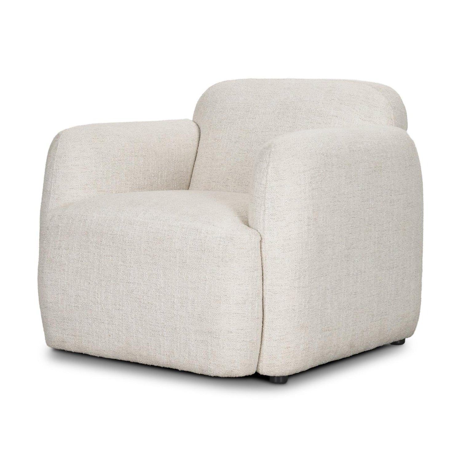 Mercana Saga Cream Fabric Upholstered Chair
