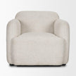 Mercana Saga Cream Fabric Upholstered Chair