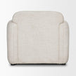 Mercana Saga Cream Fabric Upholstered Chair