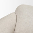 Mercana Saga Cream Fabric Upholstered Chair
