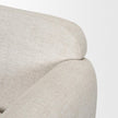 Mercana Saga Cream Fabric Upholstered Chair