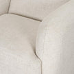 Mercana Saga Cream Fabric Upholstered Chair