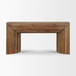 Mercana Vance Reclaimed Wood Rounded Console Table