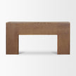 Mercana Vance Reclaimed Wood Rounded Console Table
