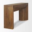 Mercana Vance Reclaimed Wood Rounded Console Table