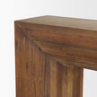 Mercana Vance Reclaimed Wood Rounded Console Table