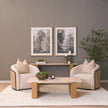 Mercana Milos Oak Wood Coffee Table