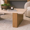Mercana Milos Oak Wood Coffee Table
