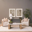 Mercana Milos Oak Wood Coffee Table