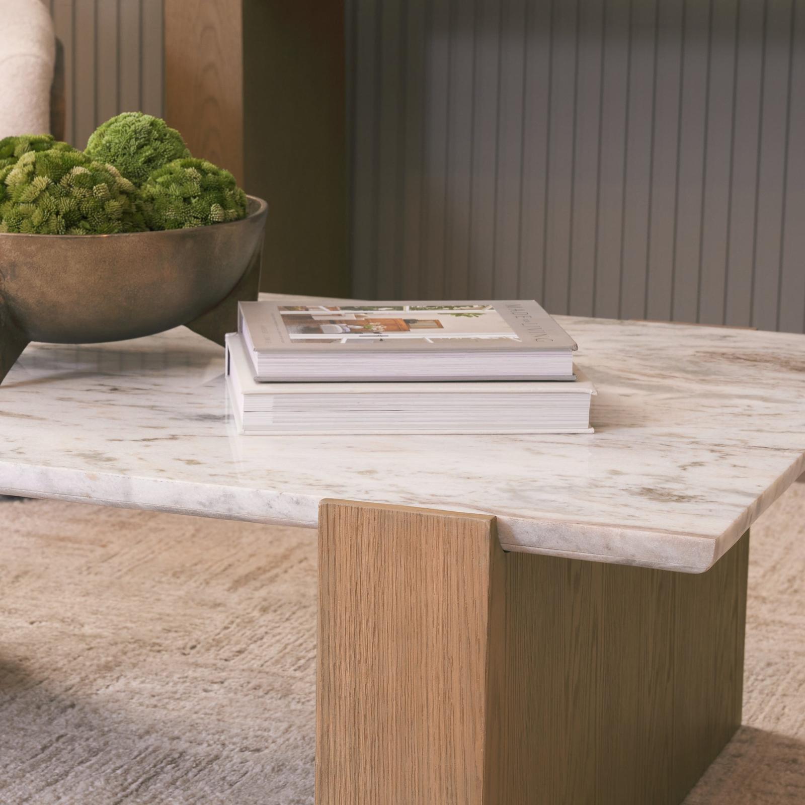 Mercana Milos Oak Wood Coffee Table