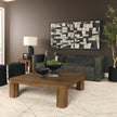 Mercana Hewitt Smooth Reclaimed Wood Side Table