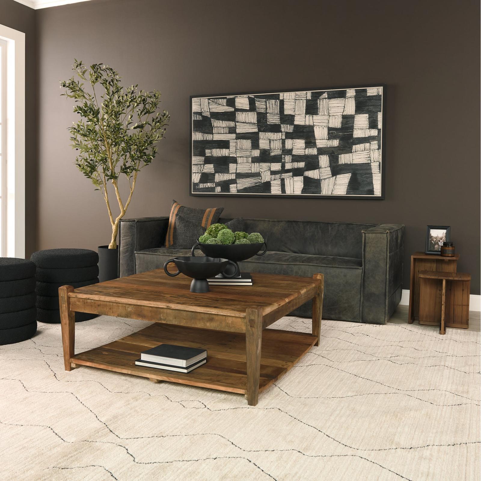 Mercana Lucan Reclaimed Wood Side Tables
