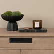 Mercana Tratto Rectangular Black Marble Tray