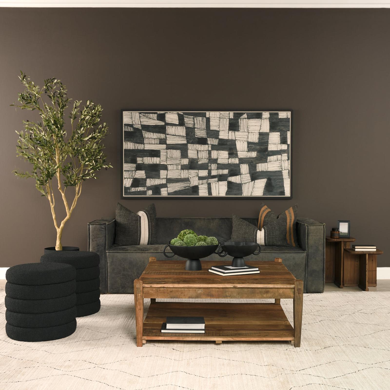 Mercana Lucan Reclaimed Wood Side Tables