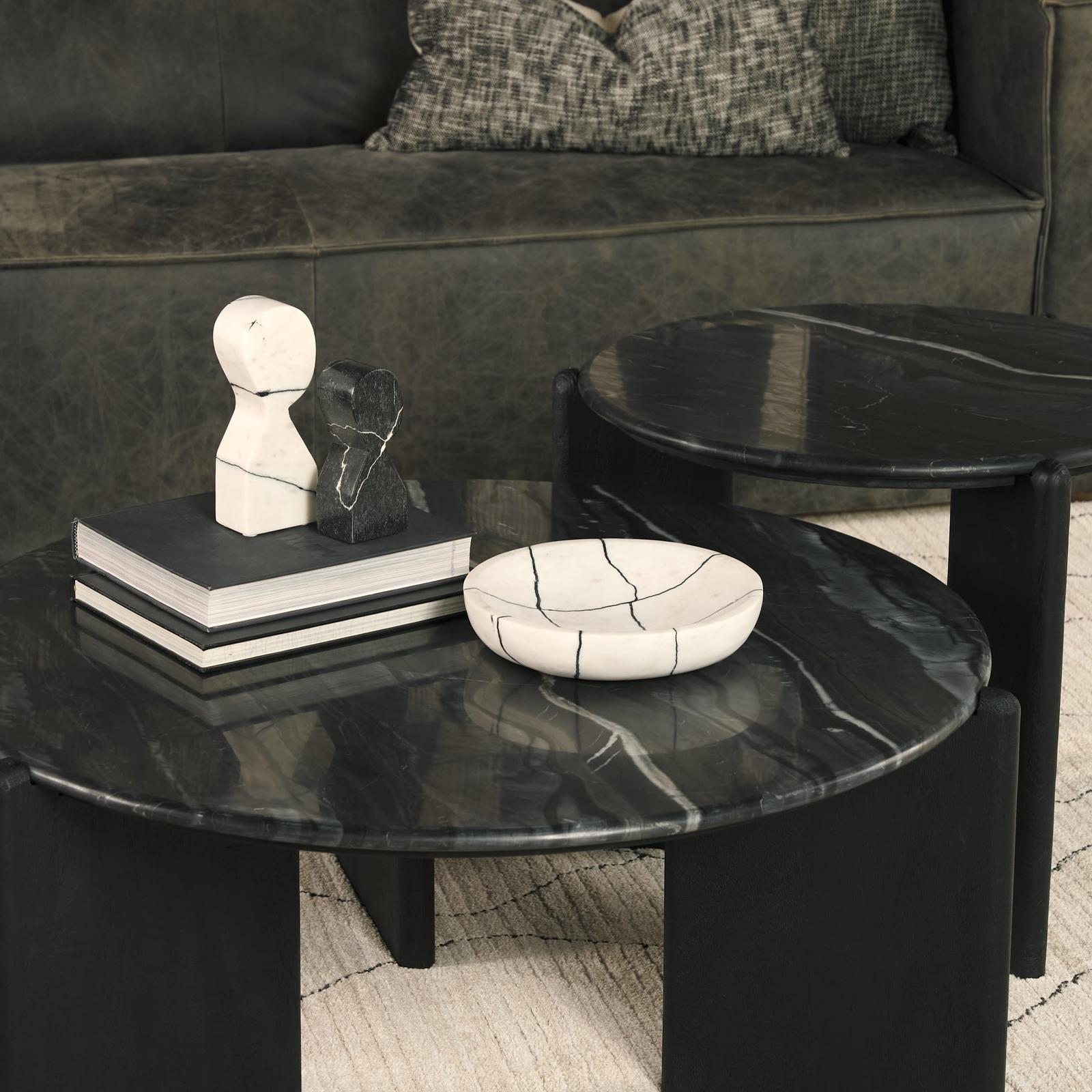 Mercana Sintessi White Marble Decorative Bowl