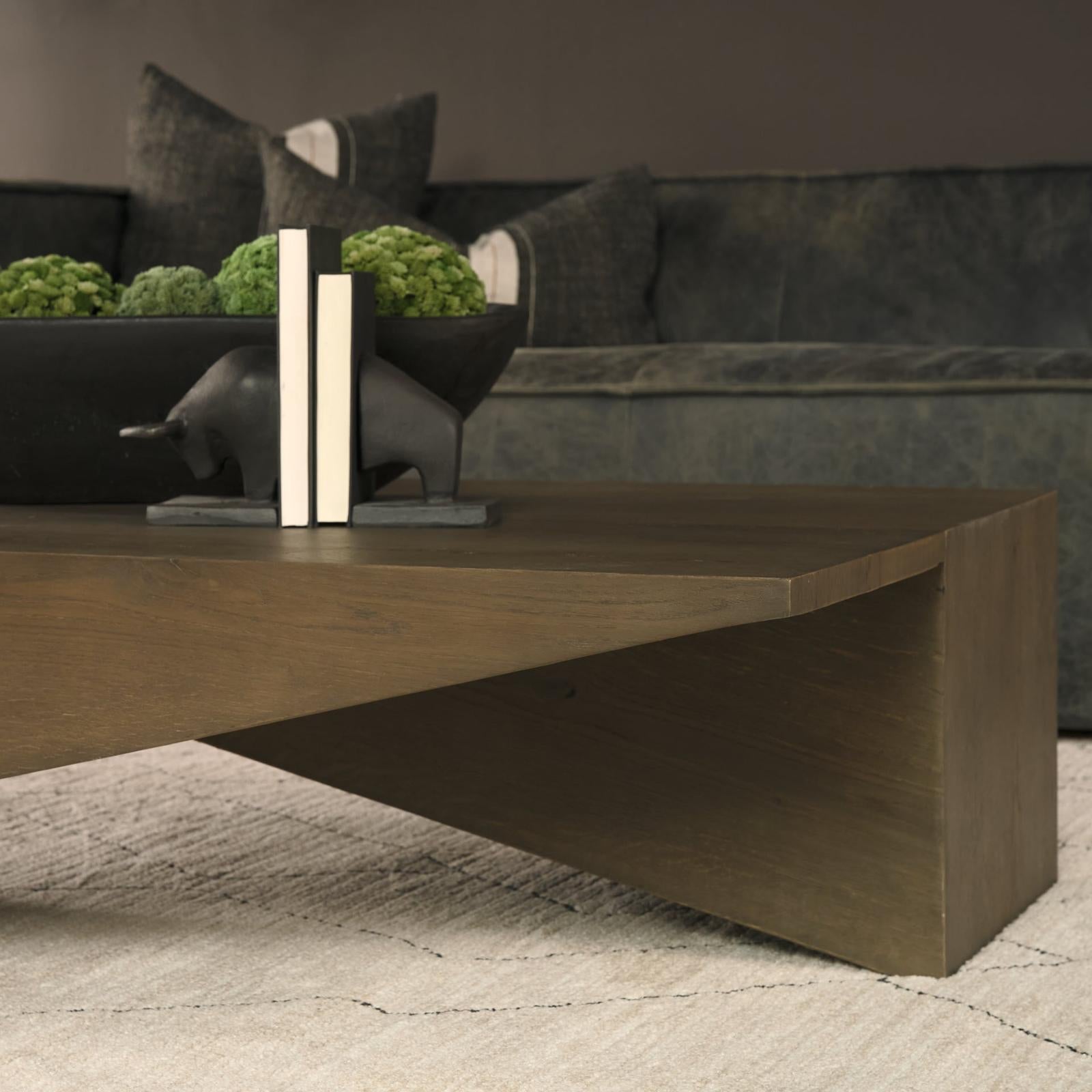 Mercana West Oak Wood Coffee Table