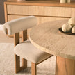 Mercana Siena Round 4-Seater Pedestal Dining Table