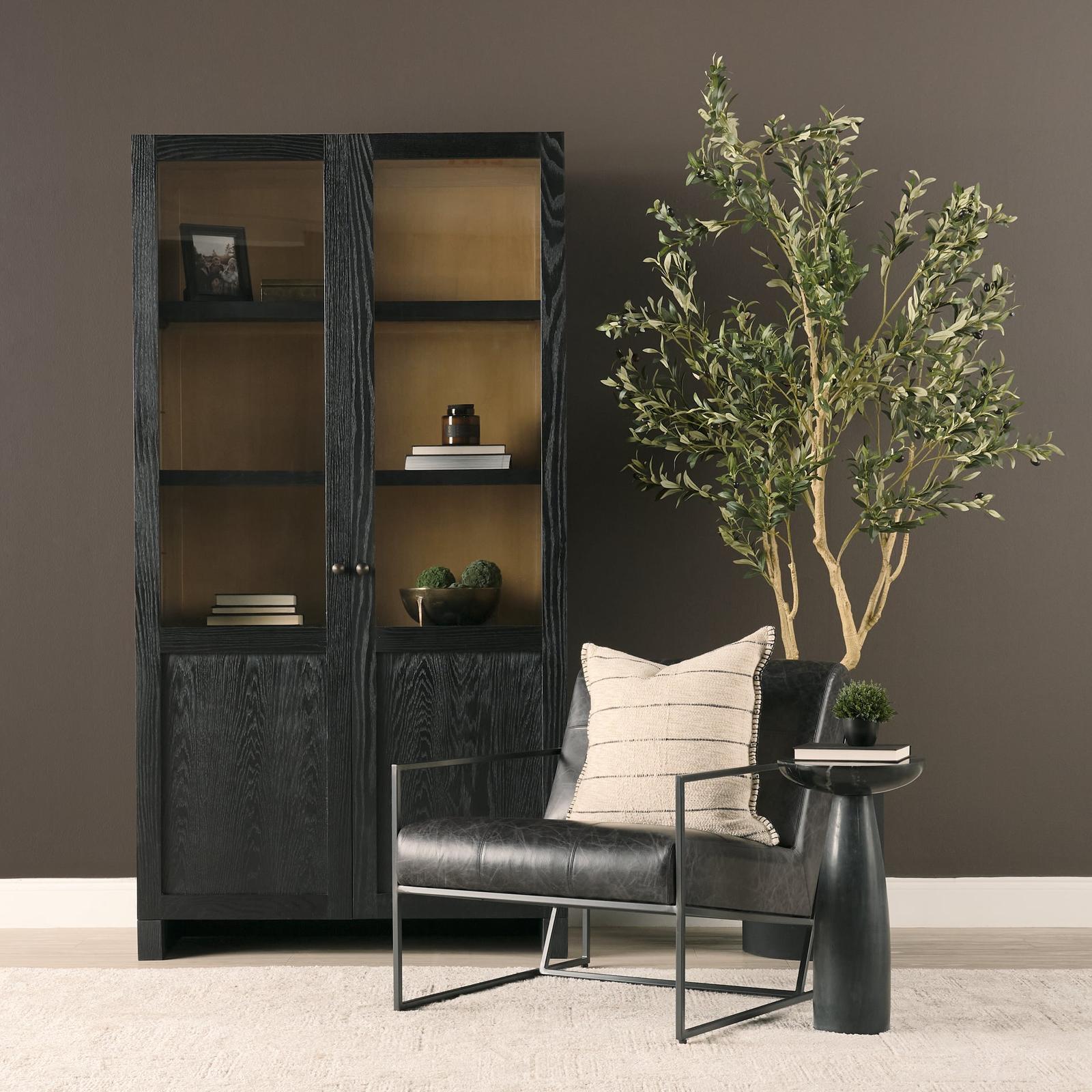Mercana Bellancia Marble Pedastal Side Table
