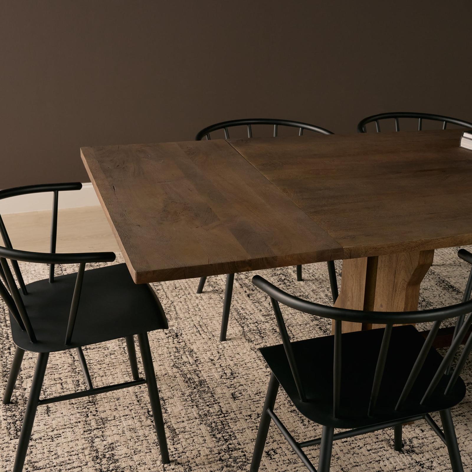 Mercana Rooke Rectangular 10-Seater Extendable Dining Table