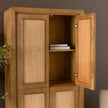 Mercana Valterra Wood 4 Door Tall Cabinet