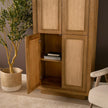 Mercana Valterra Wood 4 Door Tall Cabinet