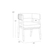 Sunpan Callem Dining Armchair Clearance