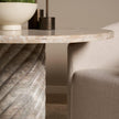 Mercana Ravello Round 4-Seater Pedestal Dining Table