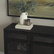 Mercana Suri Wood w/ Glass 4-Door Closed Sideboard