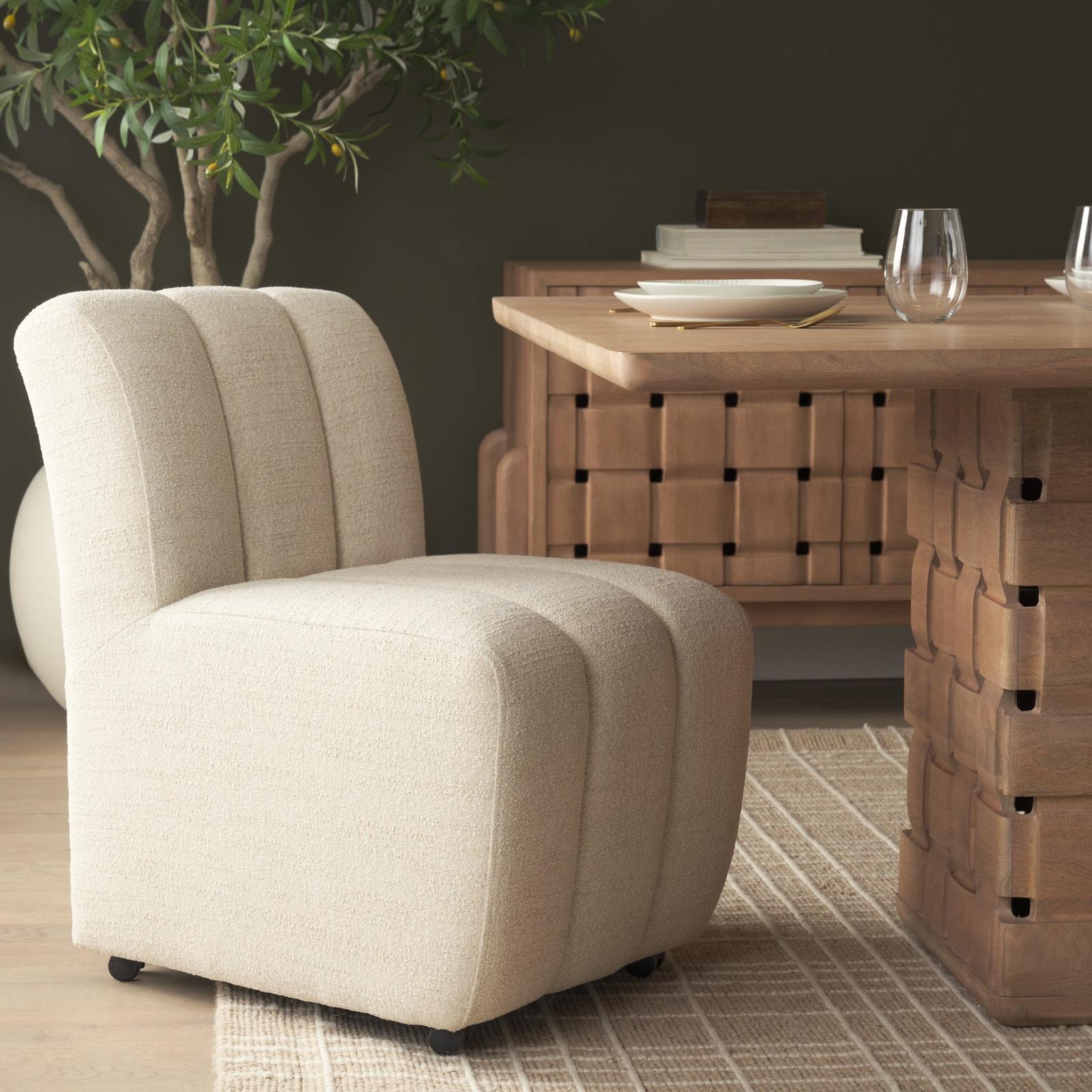 Mercana Wilkins Barrel Back Dining Arm Chair