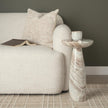 Mercana Bellancia Marble Pedastal Side Table