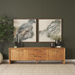 Mercana Belford Oak Wood Media Console