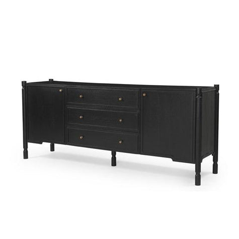 Mercana Phil Wood 2 Door 3 Drawer Closed Sideboard