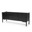 Mercana Phil Wood 2 Door 1 Drawer w/ Pull Down Media Console
