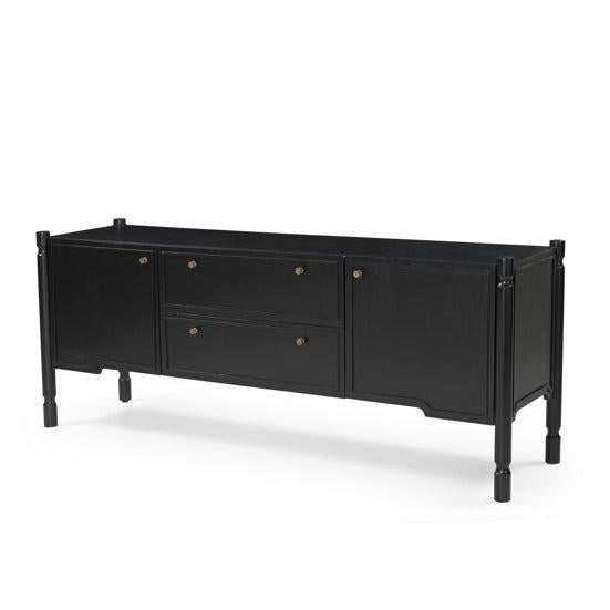 Mercana Phil Wood 2 Door 1 Drawer w/ Pull Down Media Console