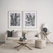 Mercana Aalia Leather and Jute Pouf