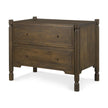 Mercana Phil Wood 2 Drawer Nightstand