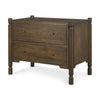 Mercana Phil Wood 2 Drawer Nightstand