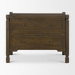 Mercana Phil Wood 2 Drawer Nightstand