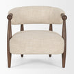 Mercana Lewis Open Back Accent Chair