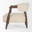 Mercana Lewis Open Back Accent Chair