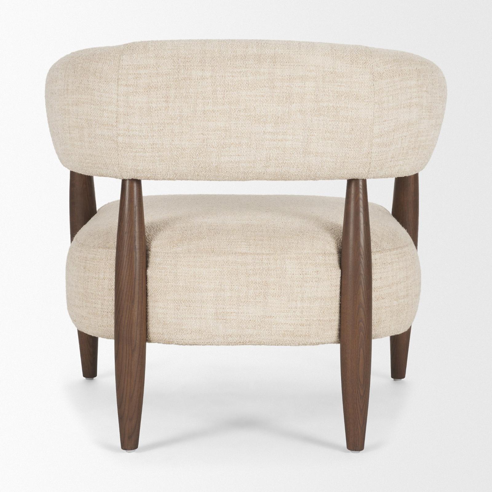 Mercana Lewis Open Back Accent Chair